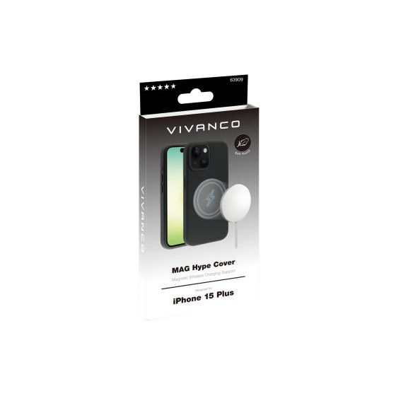 Mag Hype Cover für Apple iPhone 15 Plus  (Beige) 