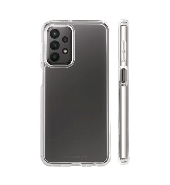 Safe and Steady Cover für Samsung Galaxy A23  (Transparent) 