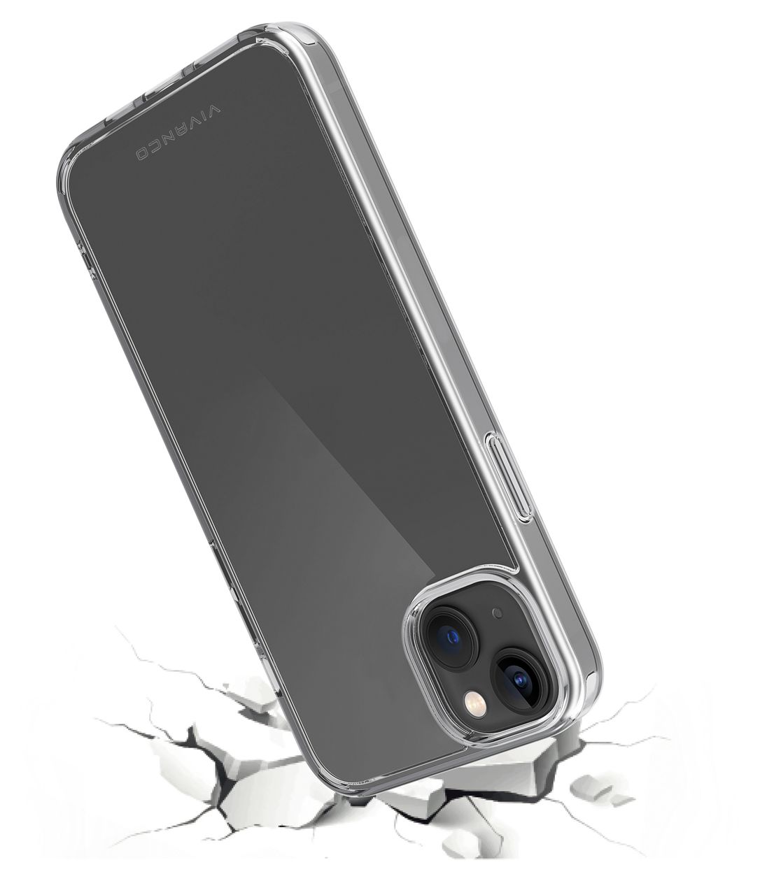 Safe and Steady Cover für Apple iPhone 14  (Transparent) 