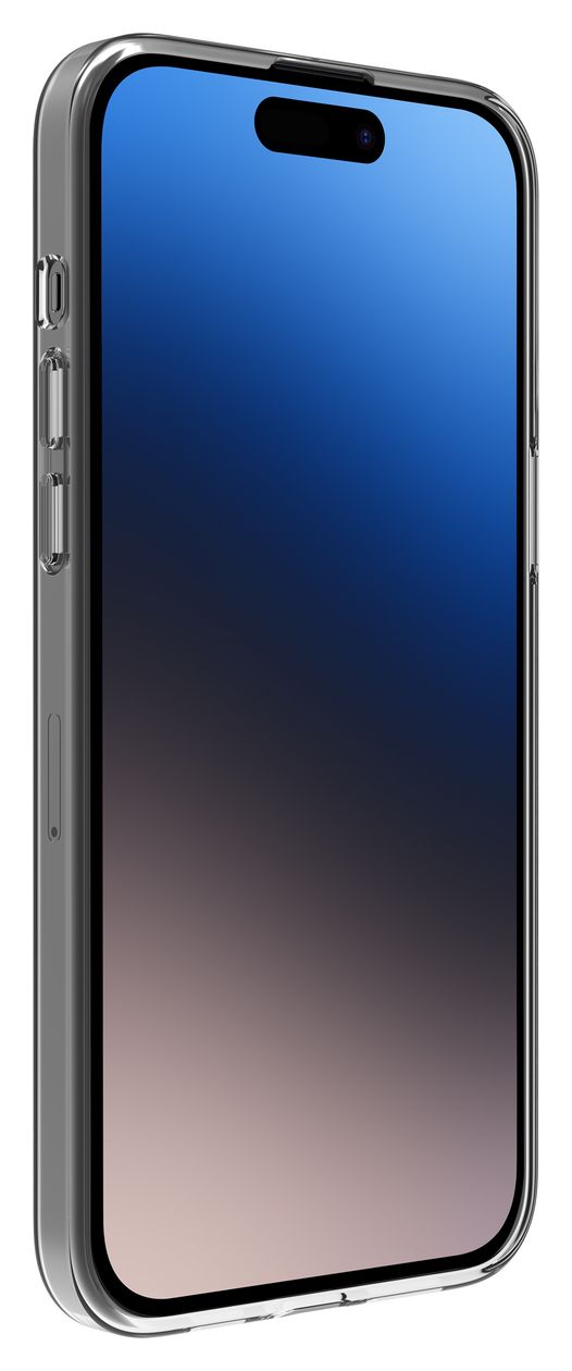 Super Slim Cover für Apple iPhone 15 Plus  (Transparent) 