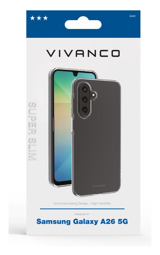 Super Slim Cover für Samsung Galaxy A26 5G  (Transparent) 