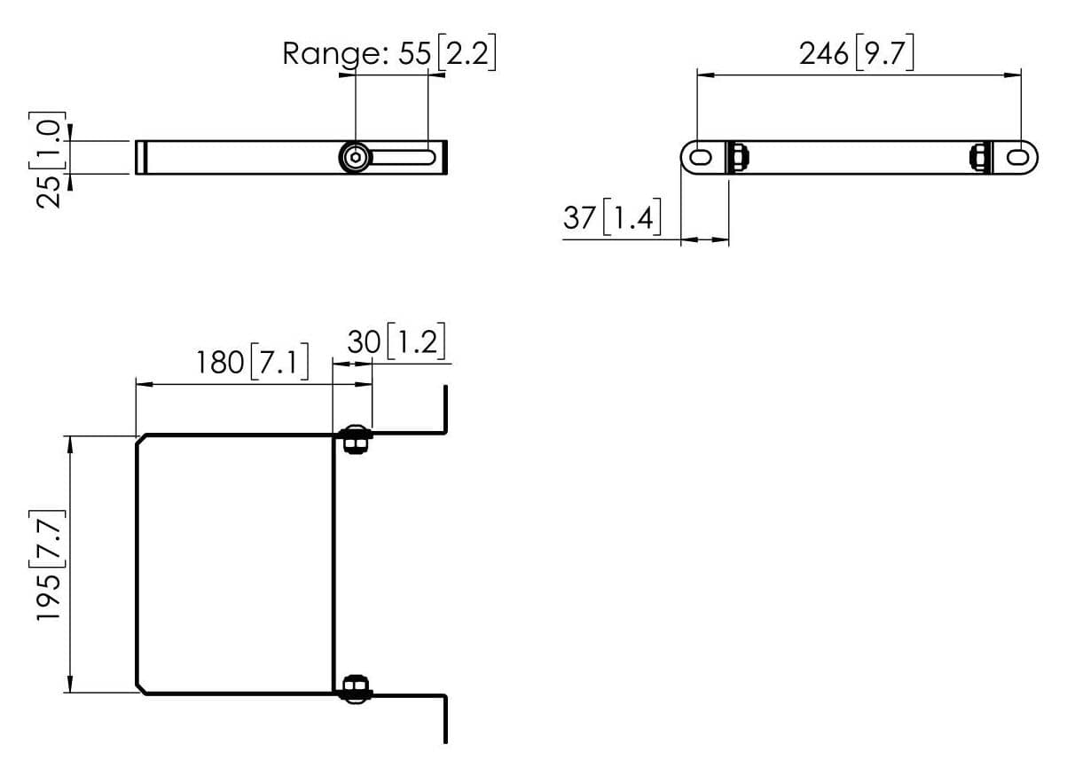 PFA9134 Wand Halterung 