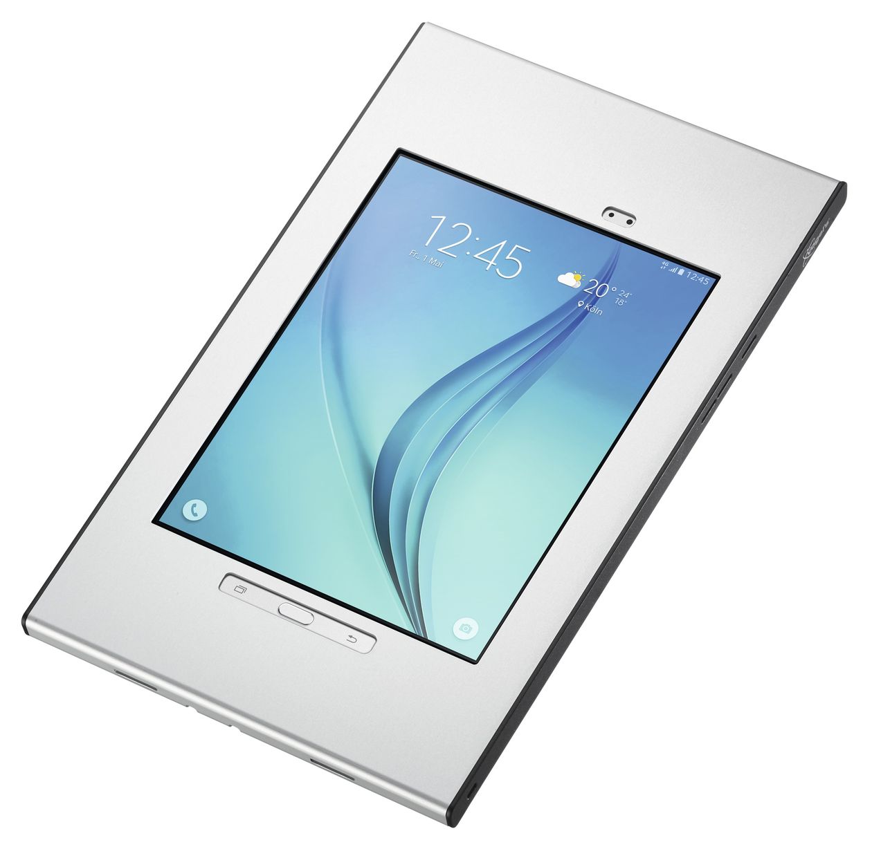 PTS1221 TabLock Tablethalterung aus Aluminium, Stahl Samsung Galaxy Tab A 9.7 Zoll bis 24,6 cm (9.7")  (Aluminium, Silber) 