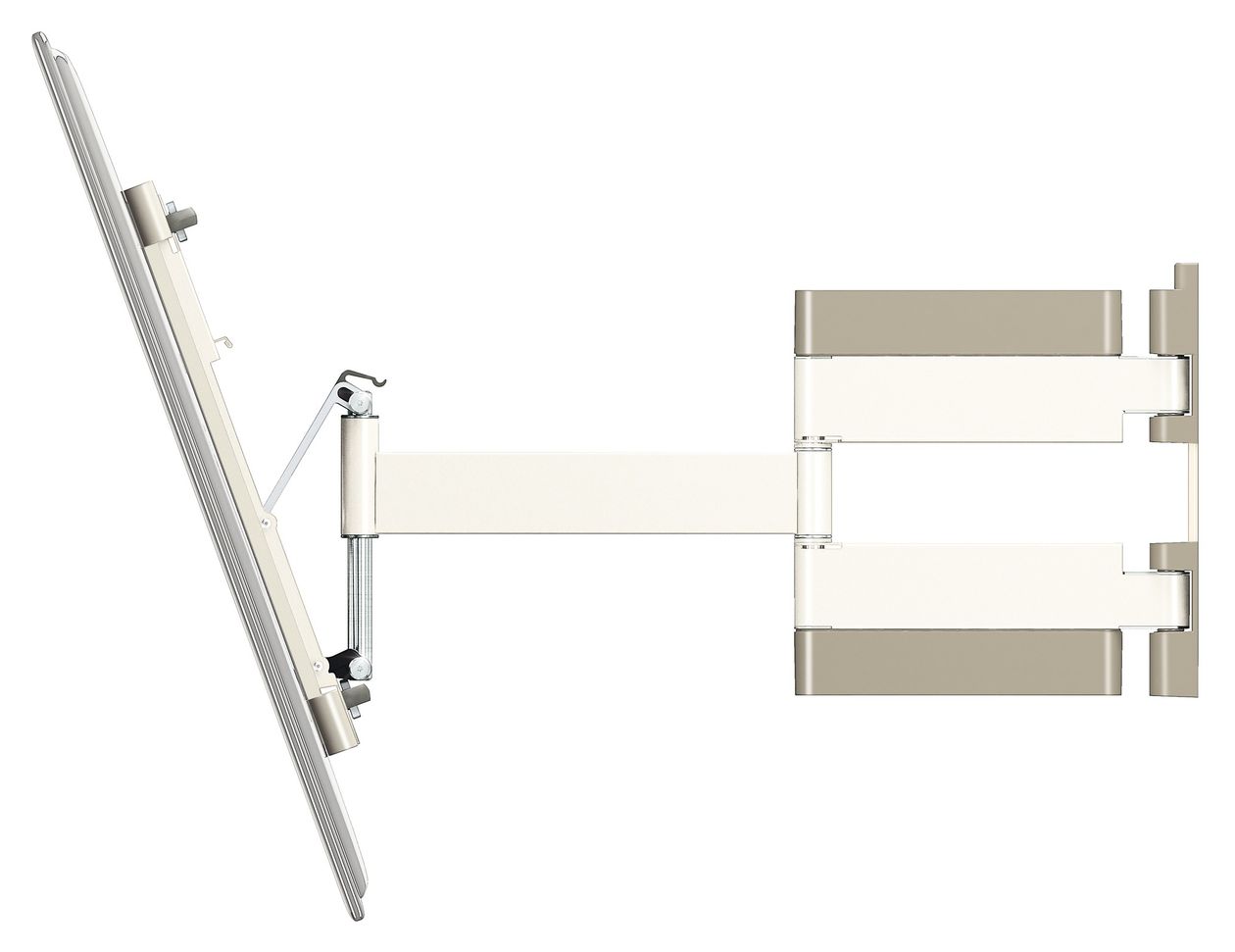 Thin 245 flache Wand Halterung 180° bis 139,7 cm (55") 18 kg 0 - 20° 