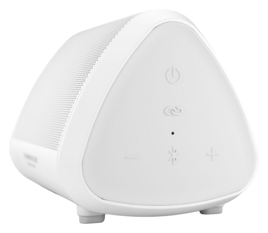 Air Beats Mini Bluetooth Lautsprecher IPX6 Laufzeit bis 13 h  (Weiß) 