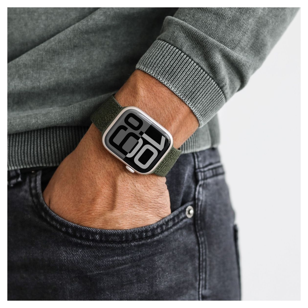 Fitness Loop 2 Armband Apple Watch 40 / 41 / 42 mm  (Olive) 