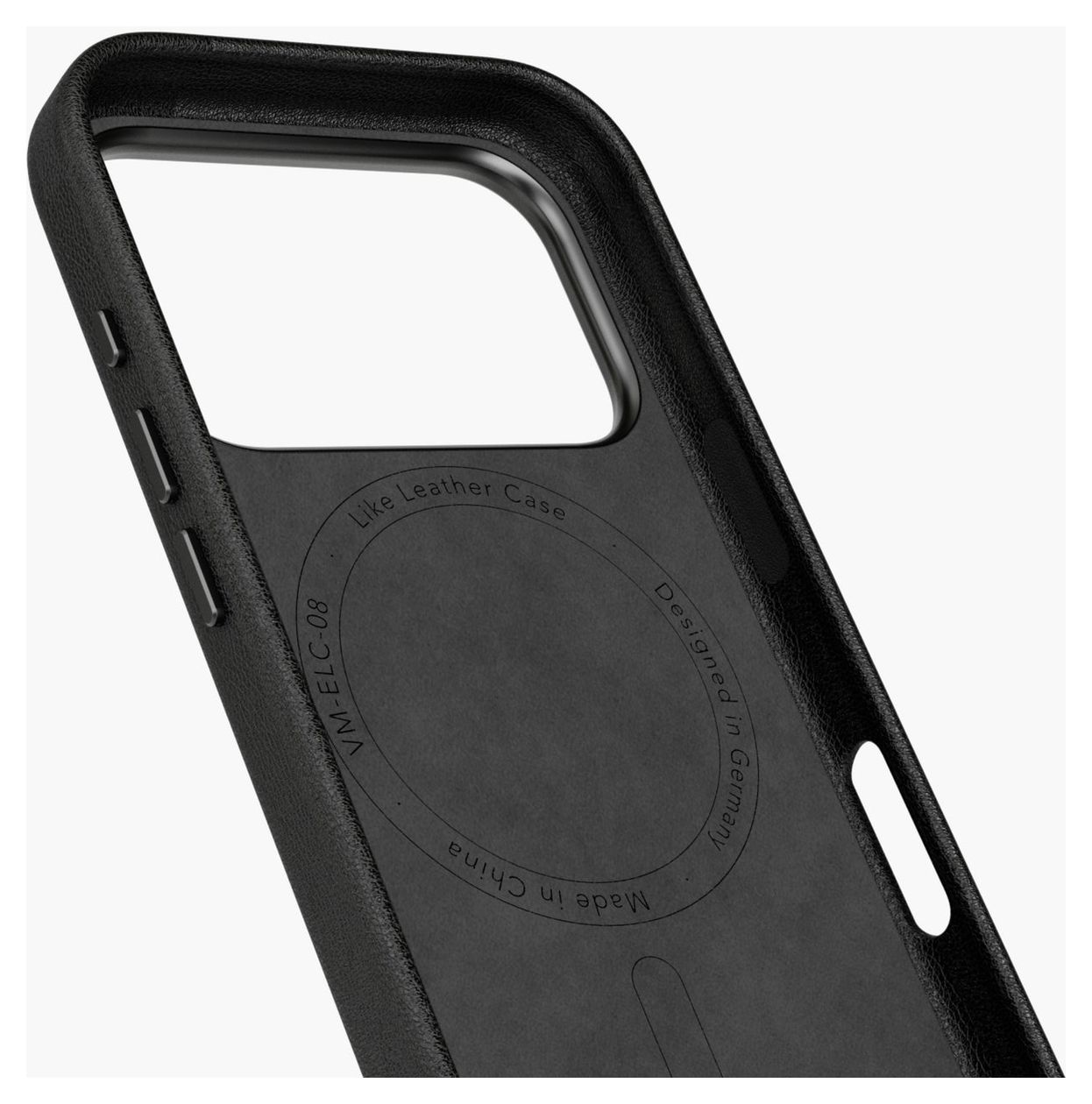 Like Leather Case Cover für Apple iPhone 17 Pro  (Schwarz) 