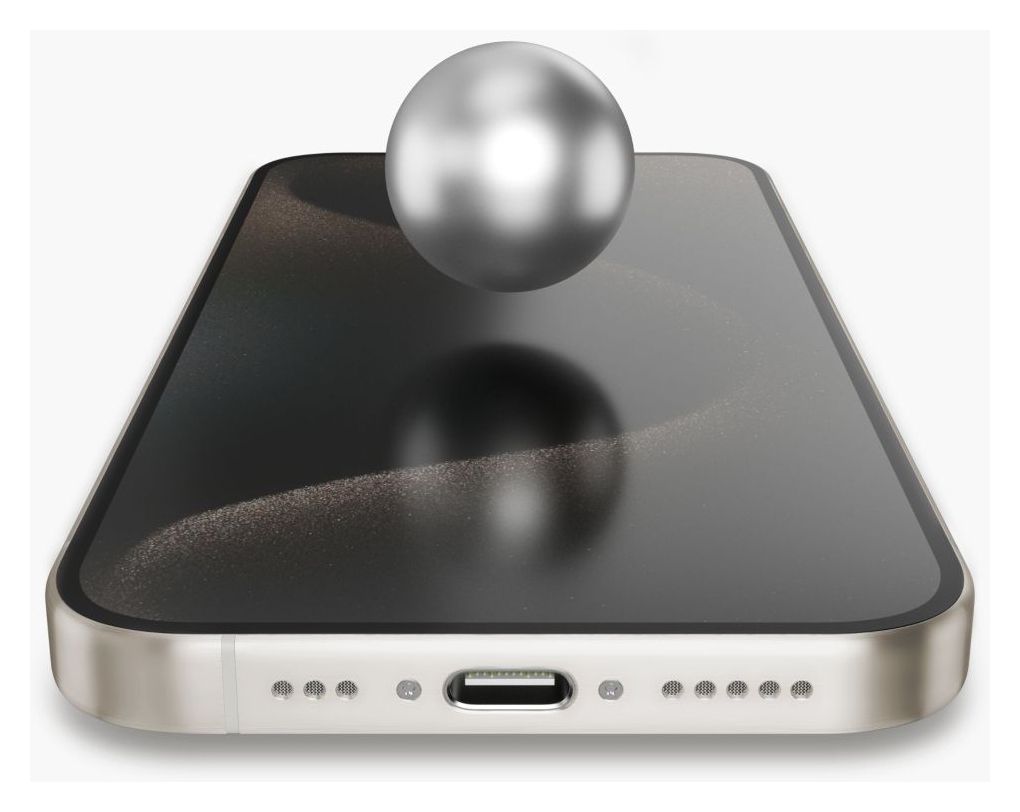 Screen Protector Pro Klare Bildschirmschutzfolie Aluminosilikat 9H für  Apple iPhone 15 Pro Max Fallbeständig, Kratzresistent 