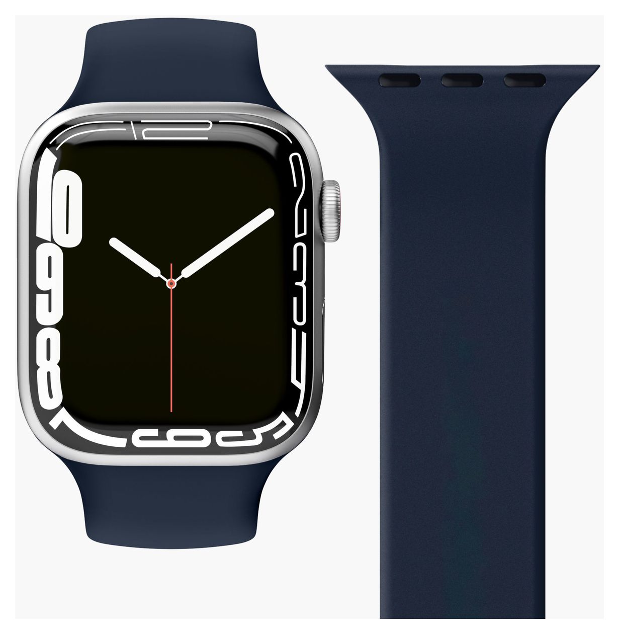 Solo Loop Armband L Apple Watch 38 mm / 40 mm / 41 mm  (Navy) 
