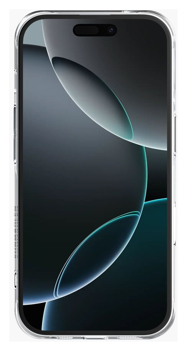 Transparent Case Pro Cover für Apple iPhone 16  (Transparent, Weiß) 