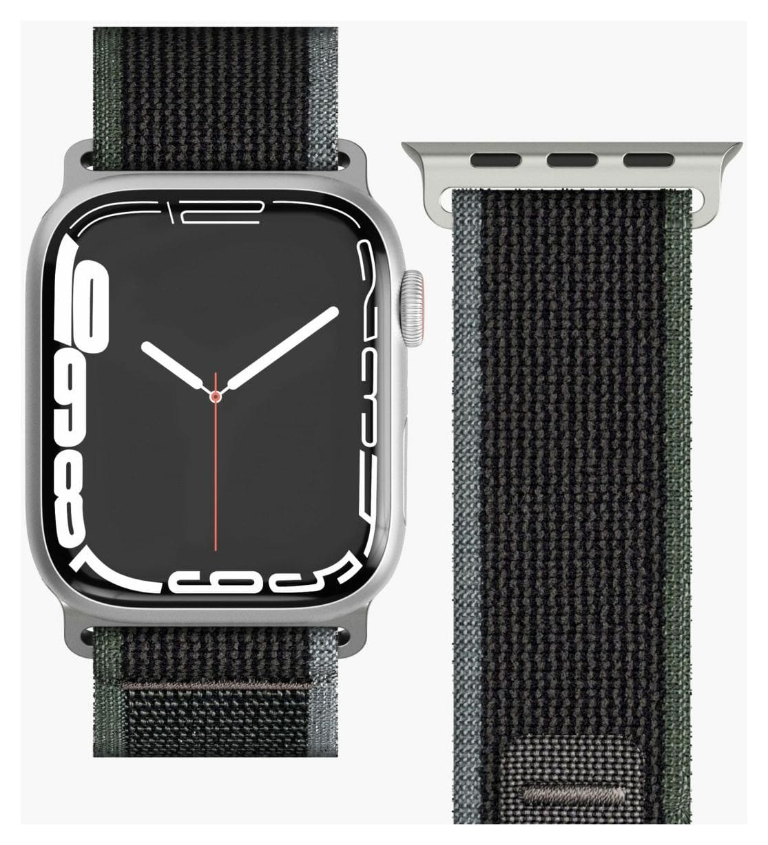 Trekking Loop Armband Apple Watch 38 mm / 40 mm / 41 mm (Schwarz, Blau, Grün) 