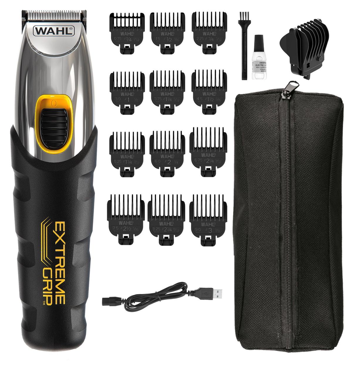 Extreme Grip Barttrimmer Trocken Rasierer Lithium-Ion (Li-Ion) 240 min 