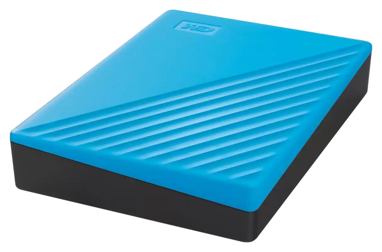 My Passport 6 TB externe Festplatte  (Schwarz, Blau) 