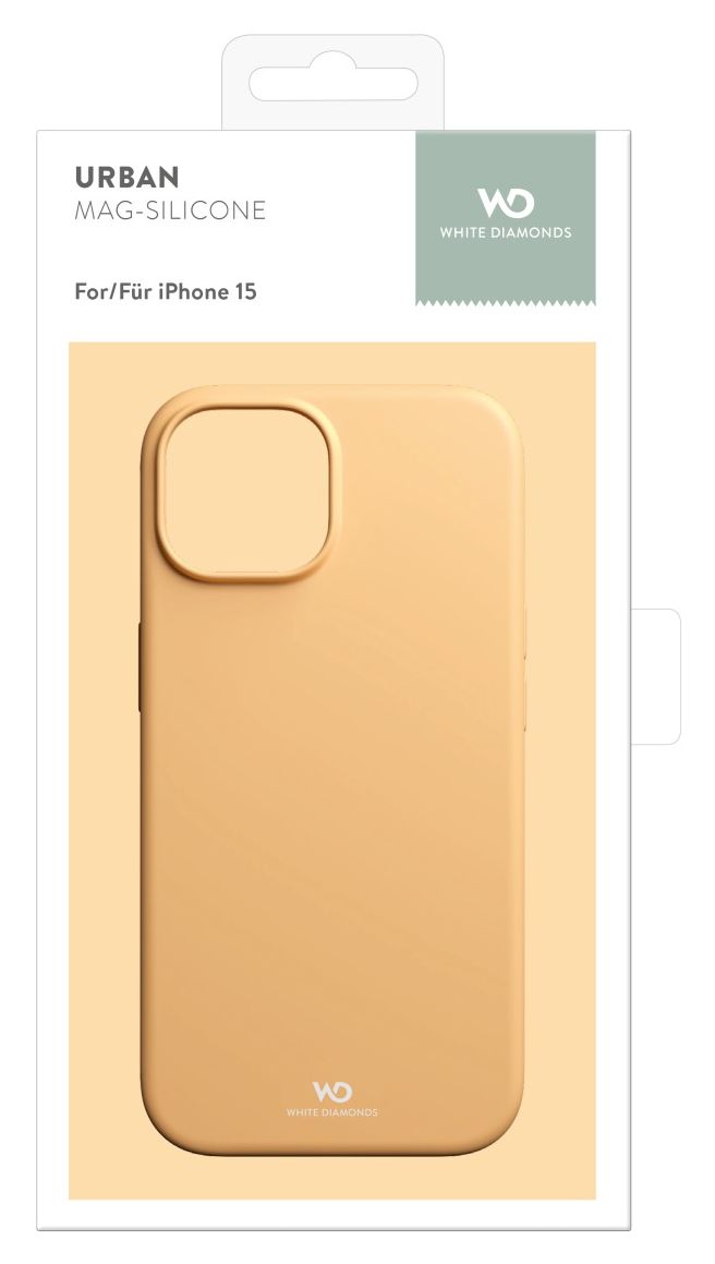 Mag Urban Case Cover für Apple iPhone 15  (Gelb) 