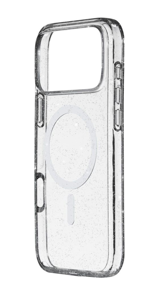 Mag Glitter Cover für Apple iPhone 17 Pro Max  (Transparent) 
