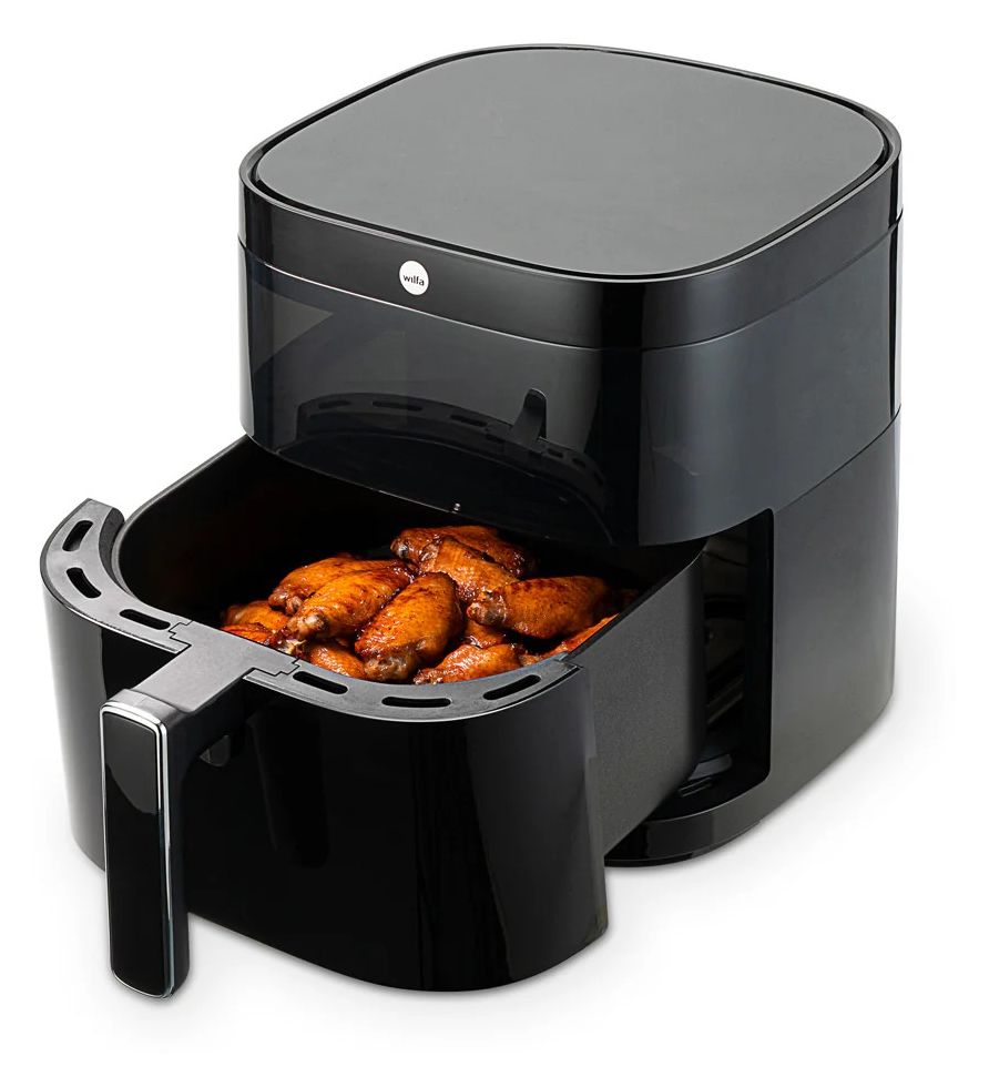 AFD-60B Dualfry Heißluftfritteuse 6 l 2200 W  (Schwarz) 