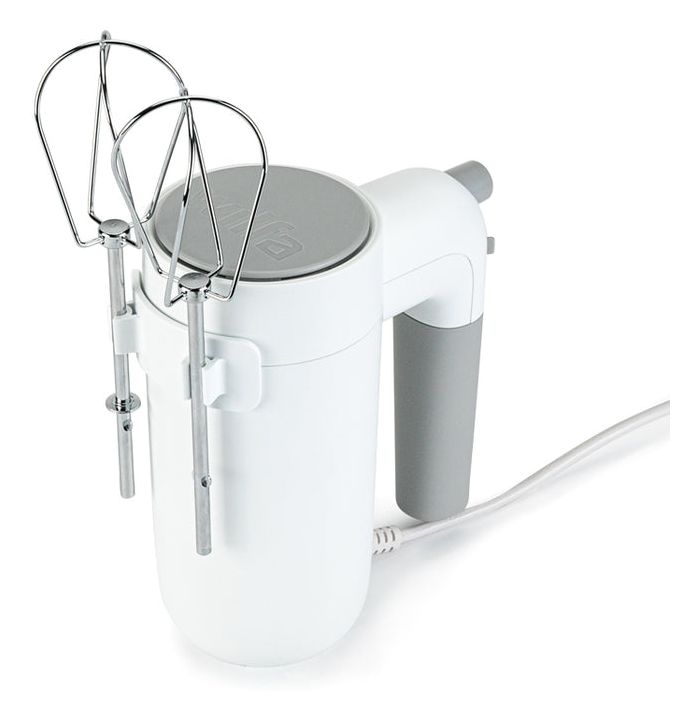 Easy Handmixer 350 W 5 Stufen  (Grau, Weiß) 