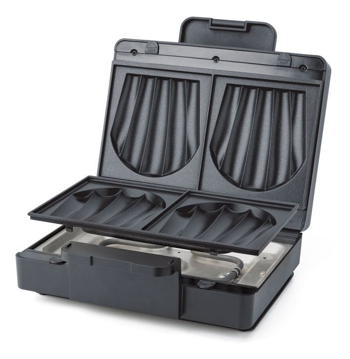Easy Melt Sandwichmaker 1000 W für 2 Sandwiches  (Schwarz) 