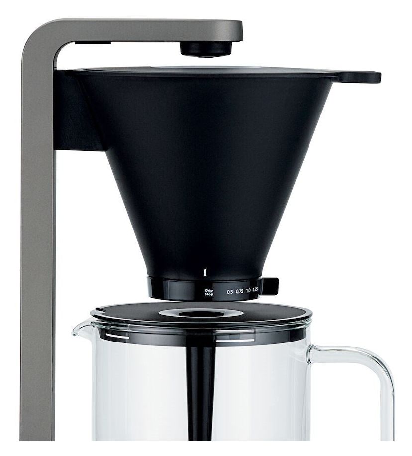Performance CM7T-125 10 Tassen Filterkaffeemaschine 1,2 l  (Grau) 