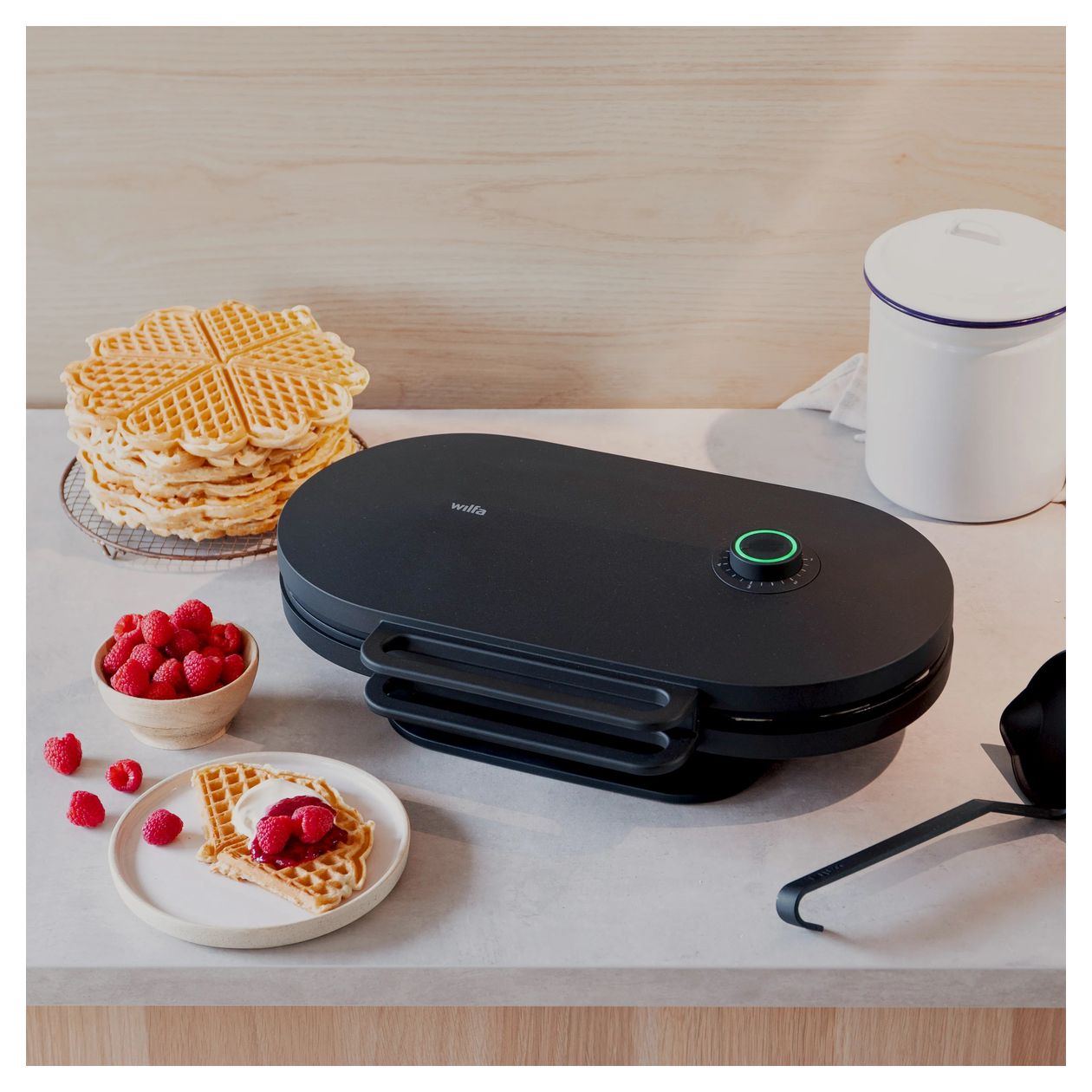 WM6DB-220 Waffeleisen Herz (Form) für 2 Waffel(n) 1800 W 