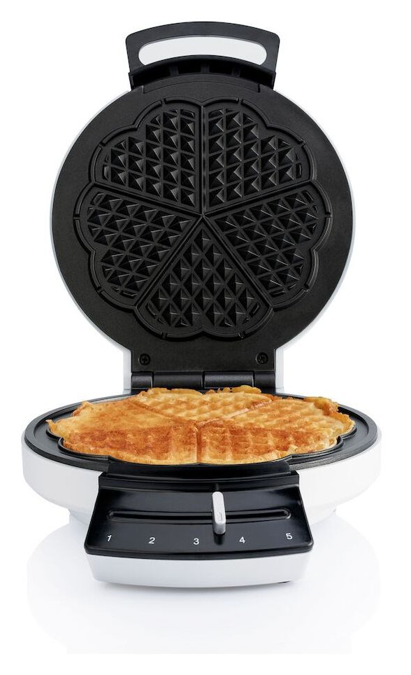 WSWA-516W Waffeleisen Herz (Form) für 5 Waffel(n) 750 W 
