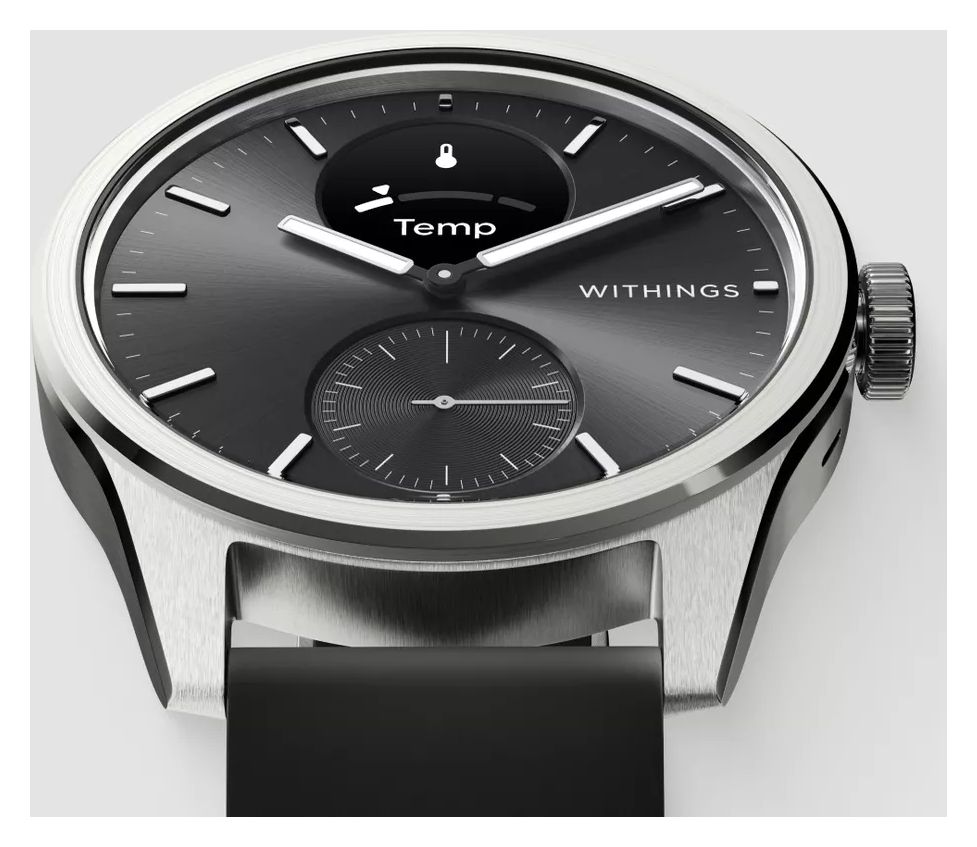 ScanWatch 2 Hybrid 42 mm Smartwatch Rund 282 ppi  (Edelstahl) 