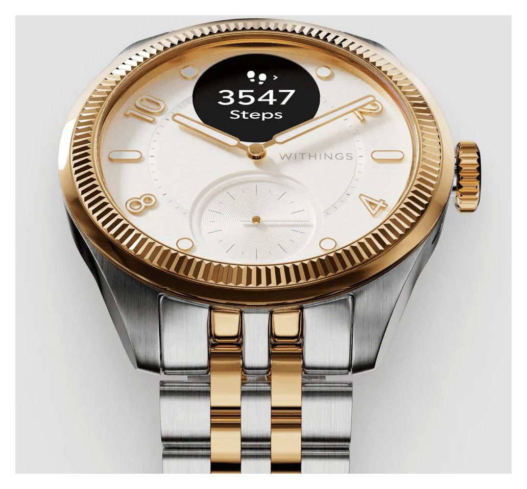 ScanWatch Nova Hybrid 39 mm Smartwatch Rund 282 ppi  (Gold, Edelstahl) 