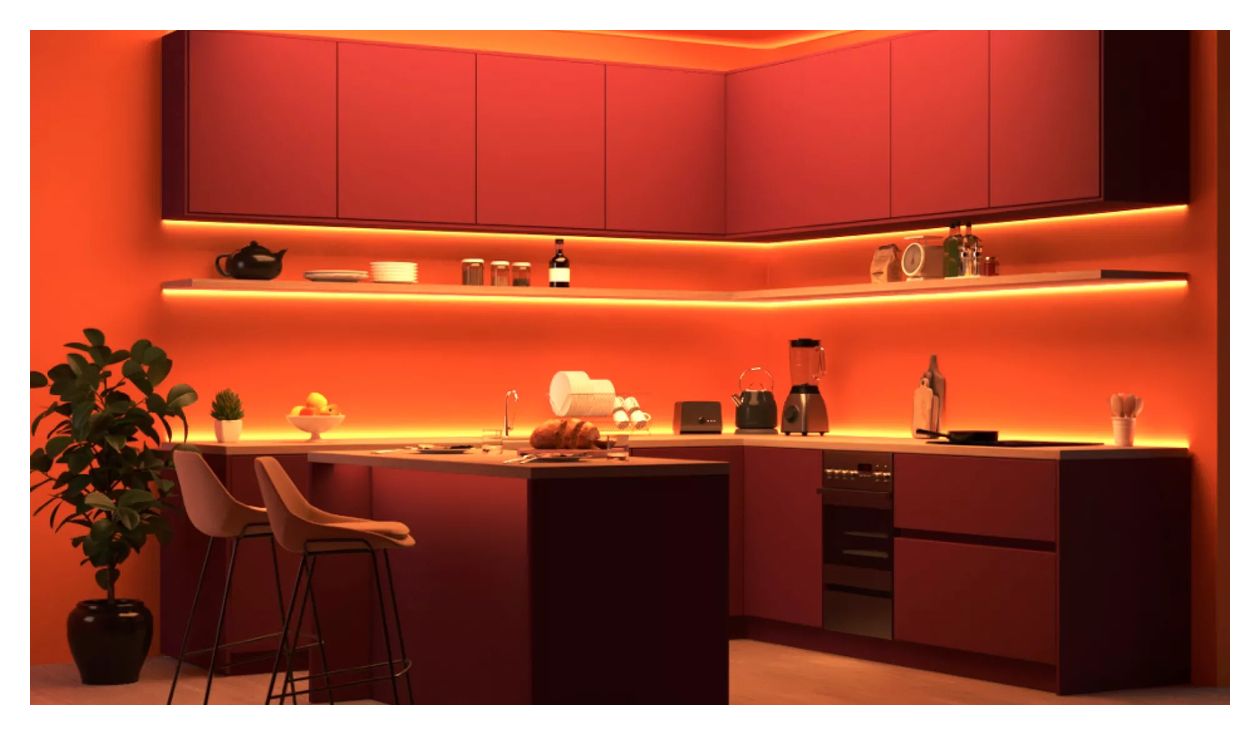 LED-Lichtleiste 10 m LED Intelligenter Leuchtstreifen 10000 mm Multi 