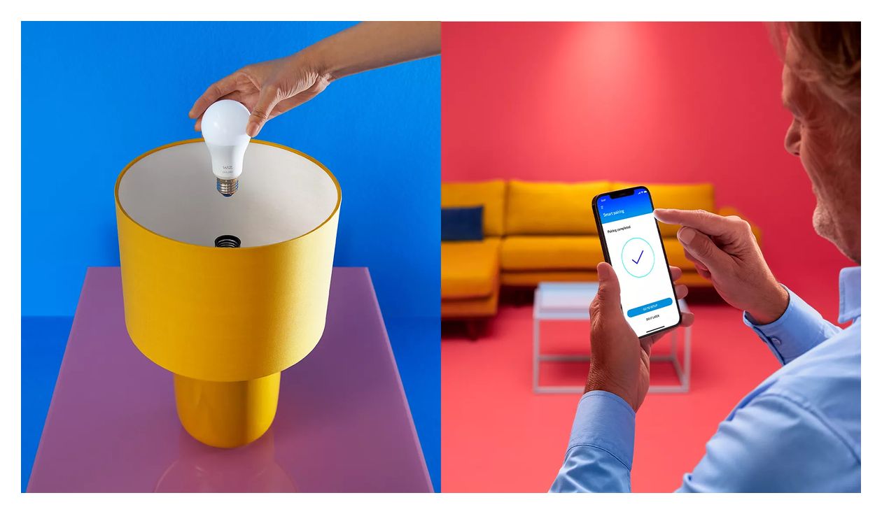 Smart LED E27 A60 Doppelpack LED Intelligentes Leuchtmittel 122 mm Multi AC 