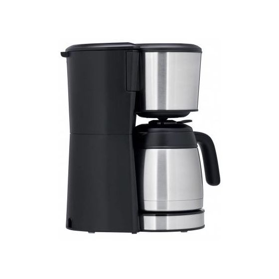 Bueno Pro Thermo 10 Tassen Thermo Filterkaffeemaschine 1,3 l  (Schwarz, Silber) 