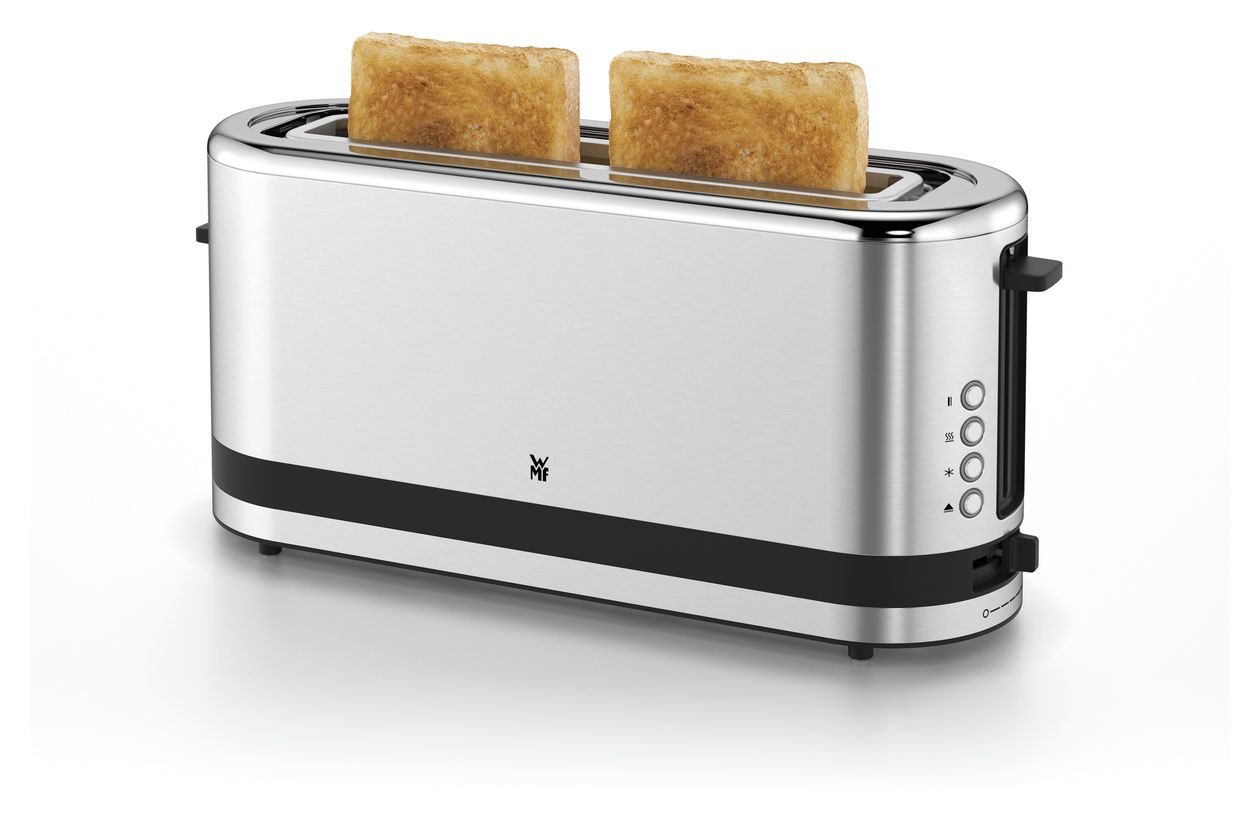 KÜCHENminis Toaster 900 W 2 Scheibe(n) 7 Stufen  (Edelstahl) 