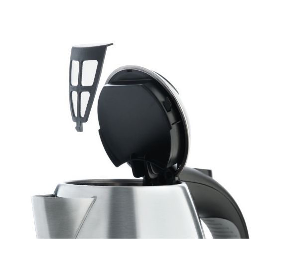 Stelio 1,7 l Wasserkocher 2400 W  (Schwarz, Edelstahl) 
