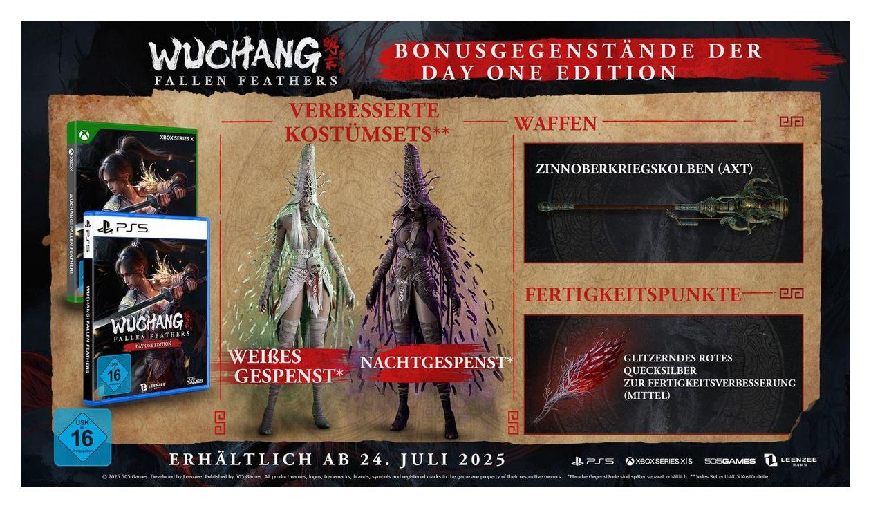 WUCHANG: Fallen Feathers (PlayStation 5) 