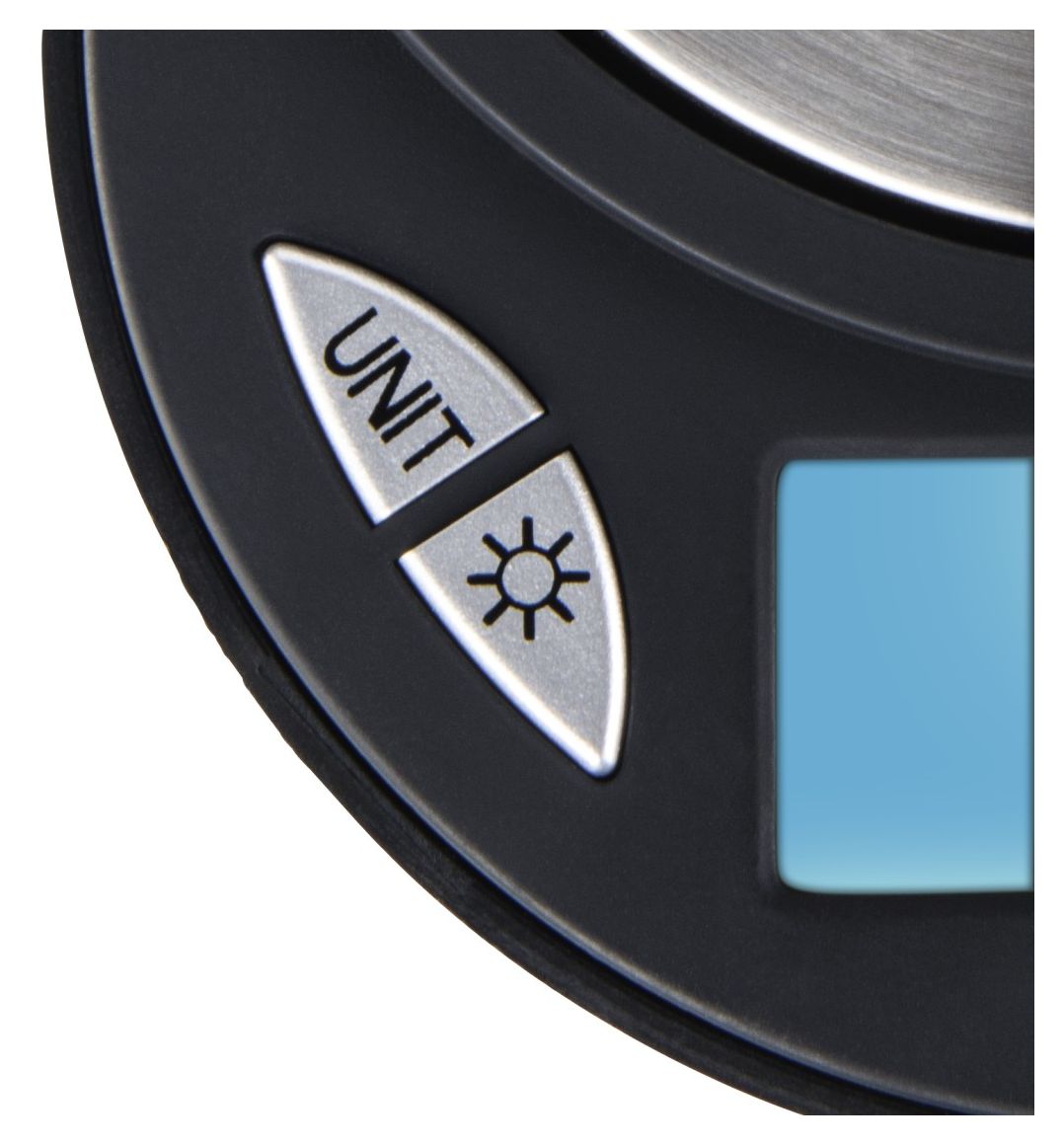 095318 Jewel Elektronische Küchenwaage bis 0,5 kg Genauigkeit 0,1 g  (Schwarz) 
