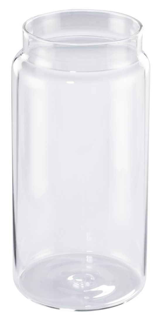 111254 Cold Brew Kaffeebereiter 5 Tassen Filterkaffeemaschine (Schwarz, Transparent) 