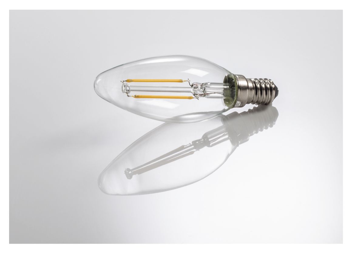 112824 LED Lampe Kerze E14 EEK: E 250 lm Warmweiß (2700K) entspricht 25 W 