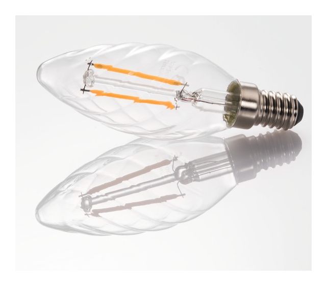 112843 LED Lampe Verdrehte Kerze E14 EEK: F 250 lm Warmweiß (2700K) entspricht 25 W 