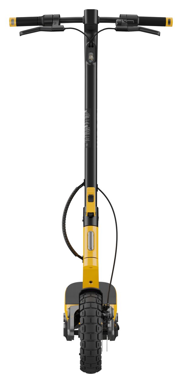 Electric Scooter 6 Ultra 500 W E-Scooter 12,5 Ah 75 km Reichweite 33,7 kg  (Gelb, Schwarz) 