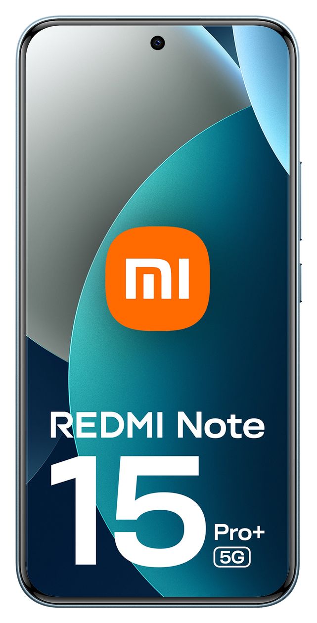 Redmi Note 15 Pro+ 256 GB 5G Smartphone 17,4 cm (6.83") 2,4 GHz 200 MP Dreifach Kamera WiFi 6 (Glacier Blue) 