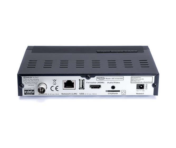 HRT8730 SCART Full HD Duo Kabel-Receiver 