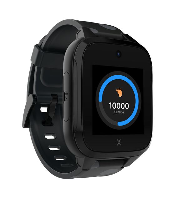 XGO3 Gen 2 Digital  Smartwatch Rechteckig IP68 4G  (Schwarz) 