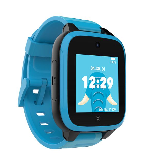 XGO3 Gen 2 Digital  Smartwatch Rechteckig IP68 4G  (Blau) 