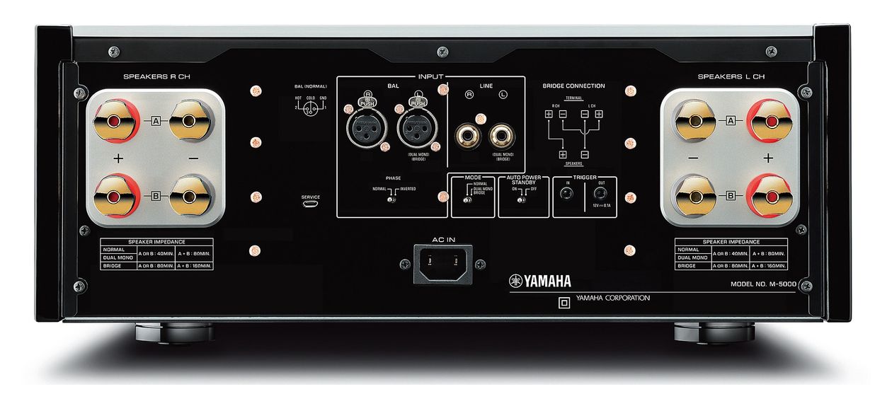 M-5000 Receiver 250 W  (Silber) 