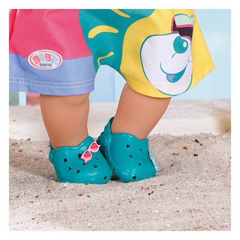 BABY born Holiday mit Pins  Puppenschuhe 
