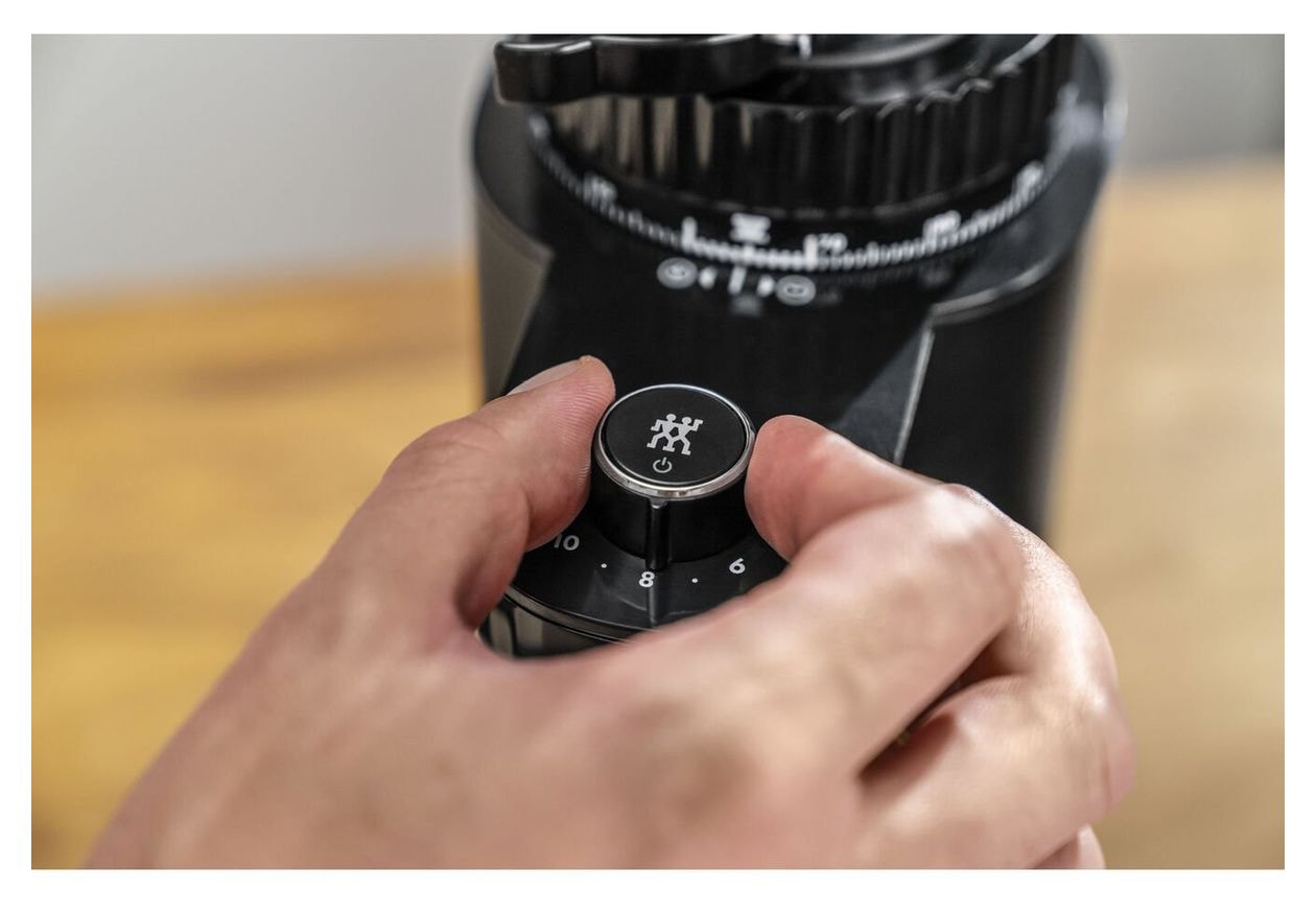 Enfinigy Kaffeemühle 135 W  (Schwarz) 