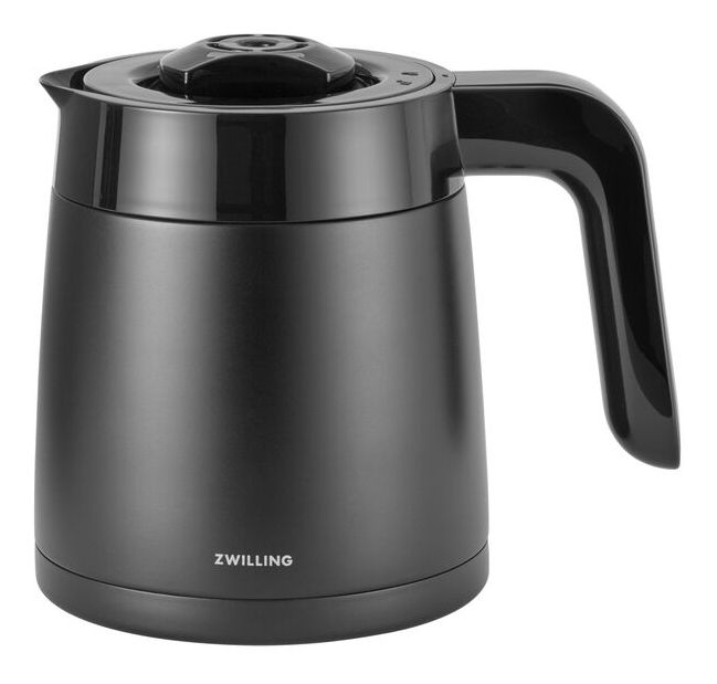 Enfinigy 10 Tassen Thermo Filterkaffeemaschine 1,2 l  (Schwarz) 