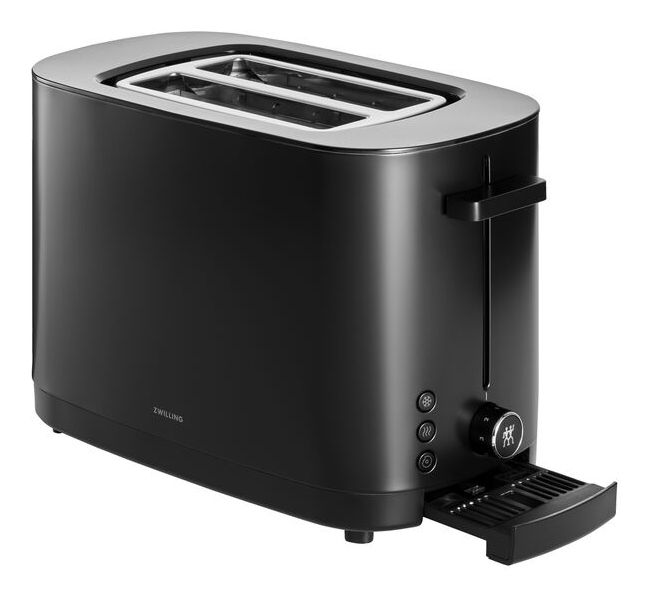 Enfinigy kurz Toaster 1800 W 2 Scheibe(n)  (Schwarz) 