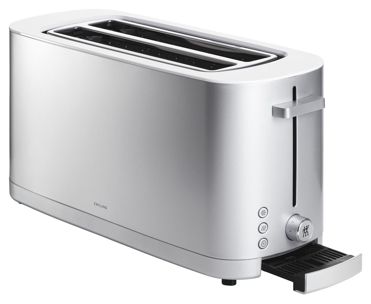 Enfinigy lang Toaster 1800 W 2 Scheibe(n)  (Satinierter Stahl) 