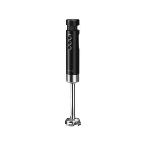 Xtend Kabelloser Stabmixer Starter Set Handmixer 250 W 3 Stufen  (Schwarz) 