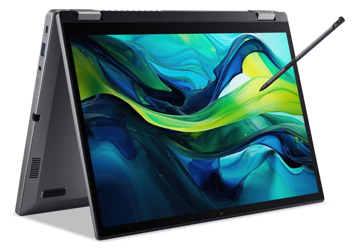 Aspire Spin ASP14-52MTN-75Q5 WUXGA Notebook 35,6 cm (14 Zoll) 1920 x 1200 Pixel 1 TB SSD Windows 11 Home Intel Core Ultra 7 max. 4,8 GHz  (Grau) 